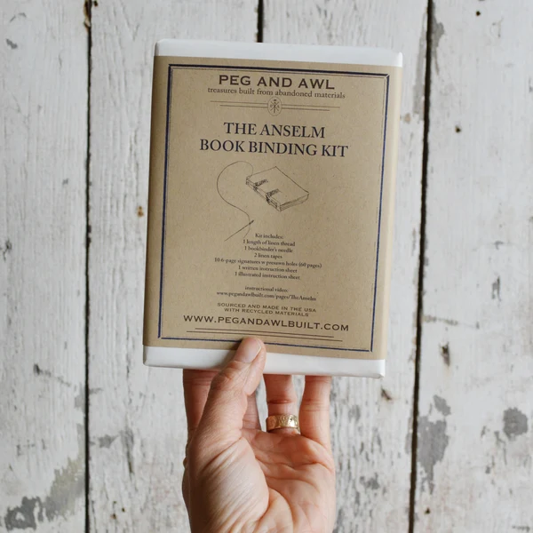 Peg & Awl Anselm Book Binding Kit