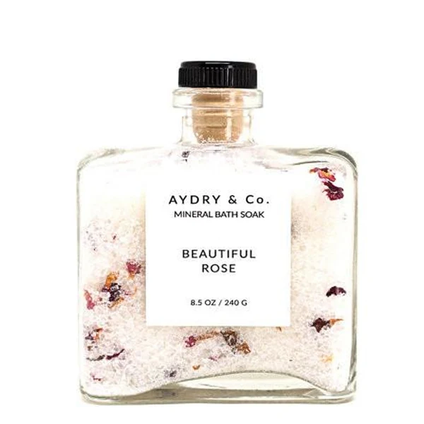 Beautiful Rose Mineral Bath Soak
