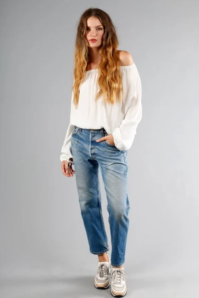 Otis & Maclain Georgia Top in White