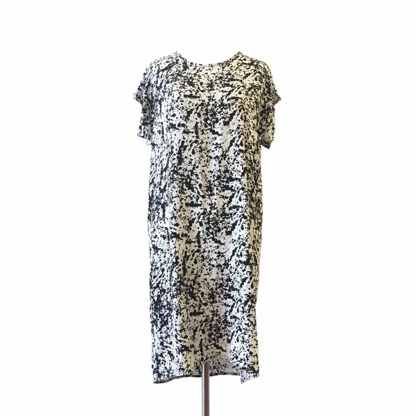 H. Fredriksson Box Dress in Black Pollock