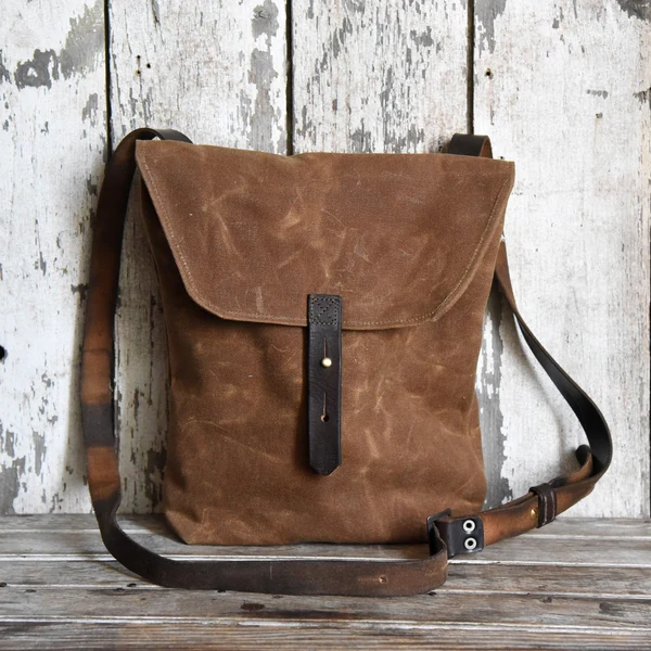 Peg & Awl Hunter Satchel in Spice