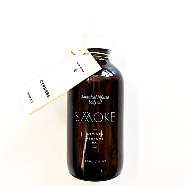 New Moon Cypress Body Oil by Smoke Artisan Perfume Co.