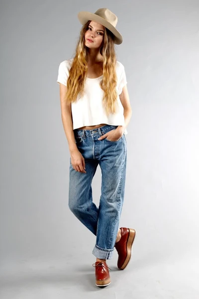 Otis & Maclain Mae Top in White