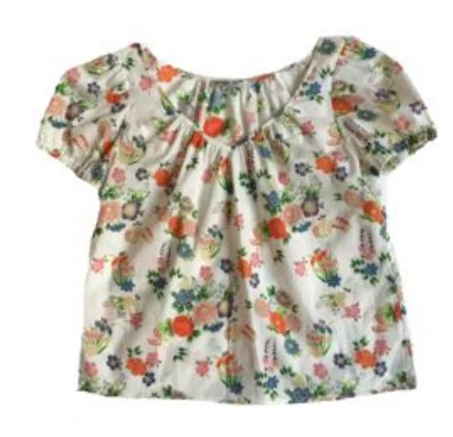Nieves Lavi Kyoto Poplin Top