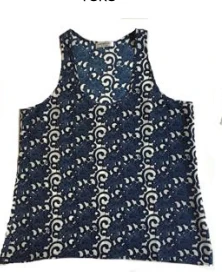 Nieves Lavi Yoko Silk Racerback Top
