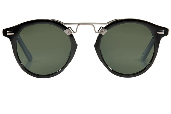 Krewe St. Louis Sunglasses in Black
