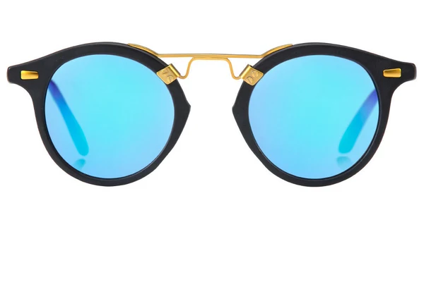 Krewe St. Louis Sunglasses in Matte Black Mirrored