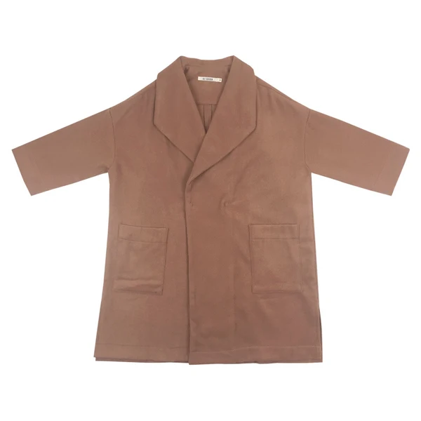 Ali Golden Kimono Coat in Copper
