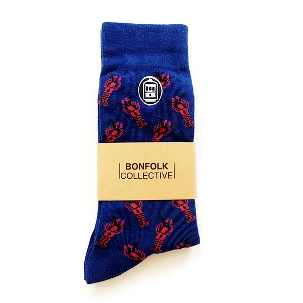 Bonfolk Collective Crawdad Sock