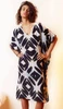 Laura Siegel Japanese Flowers Kaftan