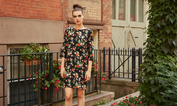 Nieves Lavi Sakura Shift Dress
