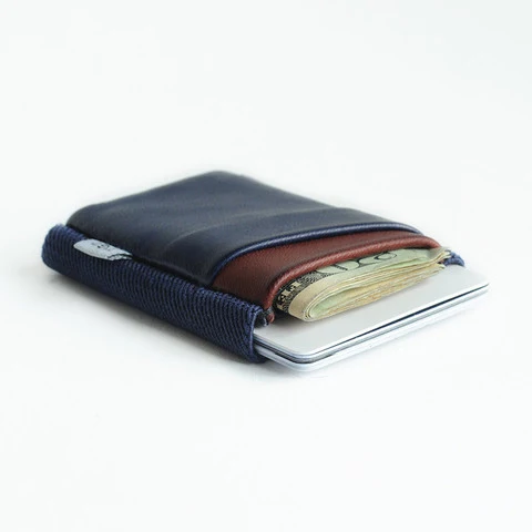 TGT 2.0 Deluxe Wallet in Midnight/Oxblood