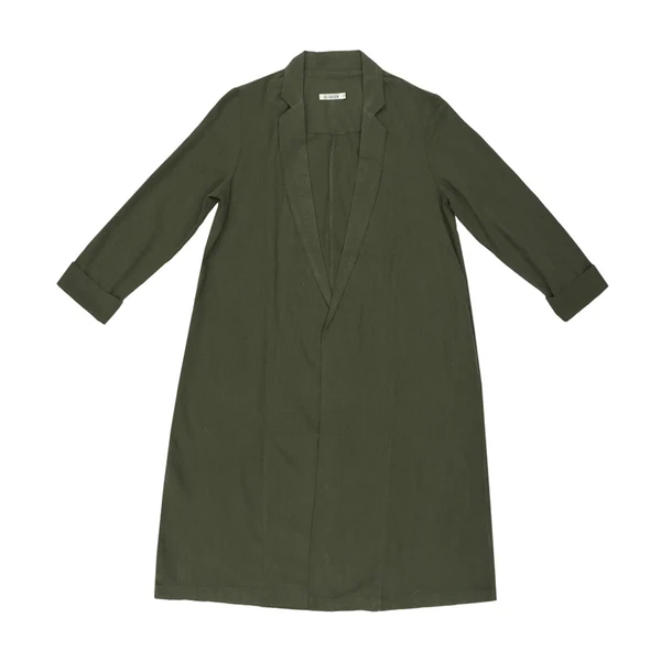 Ali Golden Notch Jacket in Olive